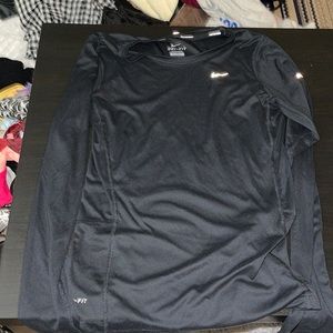 Nike dry fit black long sleeve